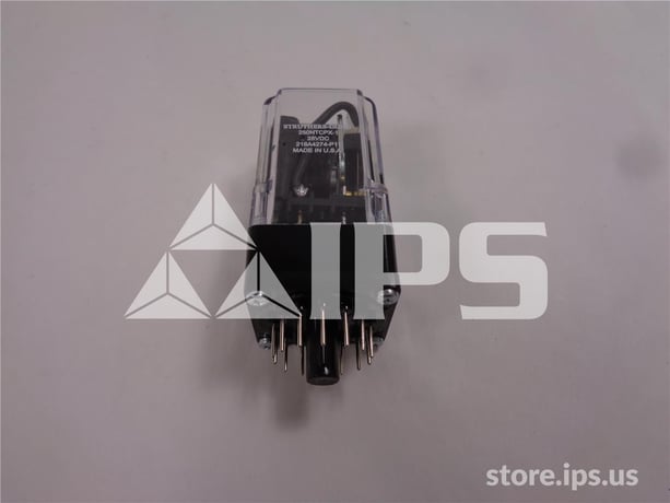 GE 28 Volts DC Control Relay New Plug In With Push Button Light Control - Image 2
