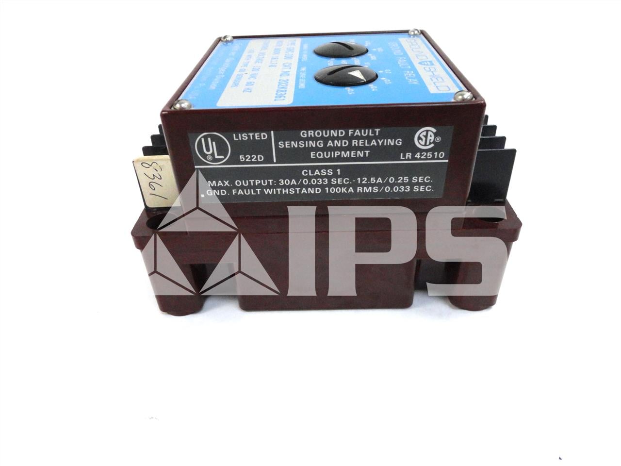ABB Grc-100 Ground Shield Ground Fault Relay 120vac, 100-1200a, 0.033-0.5 Sec - Image 1