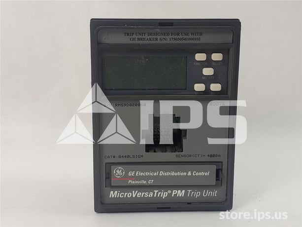 GE Mvt Pm Solid State Programmer Lsig For Power Break Ii, With Metering - Image 1