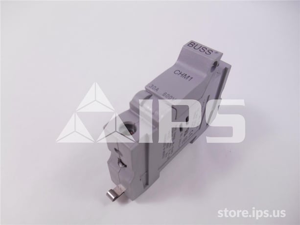 Bussman Chm 30 Amps Midget Fuse Holder 1 Pole, 600v, Din Rail Mount - Image 1