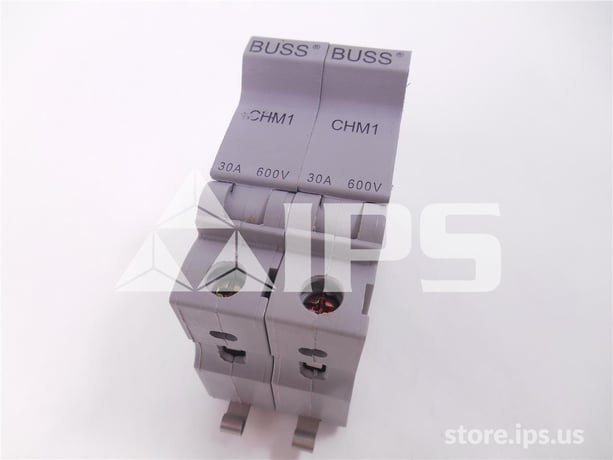 Bussman Chm 30 Amps Midget Fuse Holder 1 Pole, 600v, Din Rail Mount - Image 2