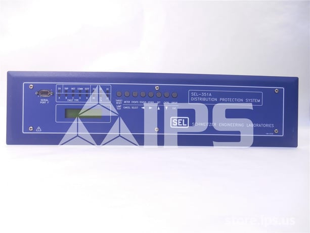 Schweitzer Sel-351a Distribution Protection Relay 24-48 Volts DC - Image 1