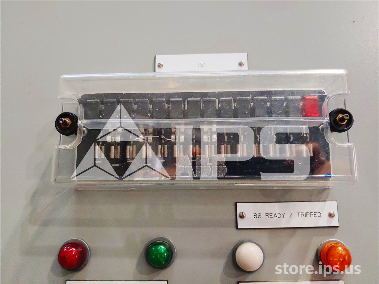 ABB 14 Point Ft-14 Flexitest Switch 6 Potential, 8 Current, Clear Cover - Image 1