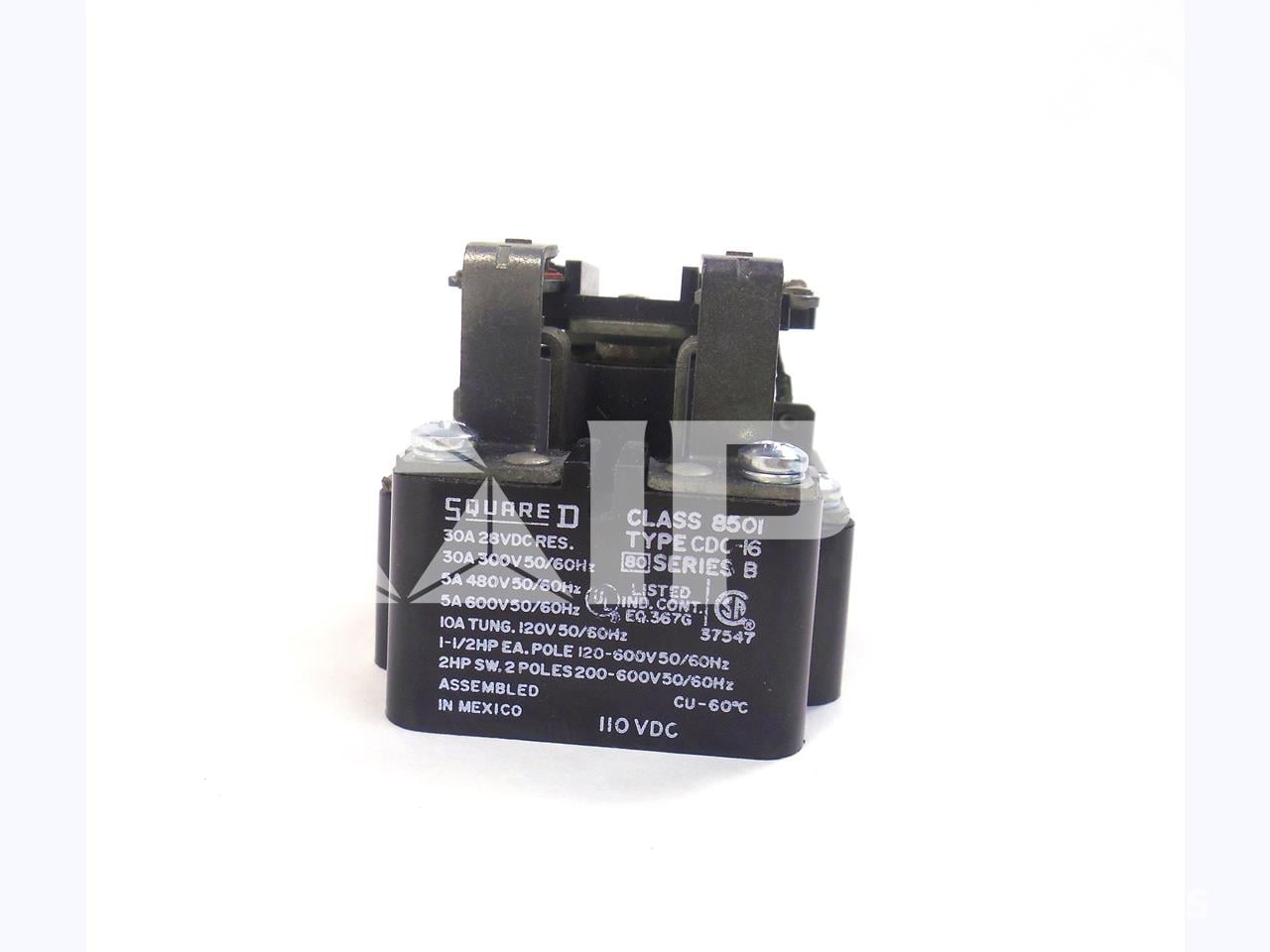 Square D, 110 Volts DC Type Cdo-16 Control Relay 2no/2nc Series B - Image 1