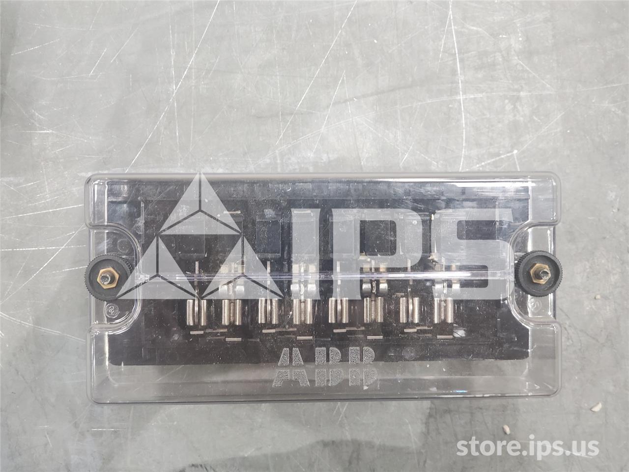 ABB 8 Point Ft-1 Flexitest Switch Unused Surplus 0 Potetial, 8 Current, Clear Cover - Image 3