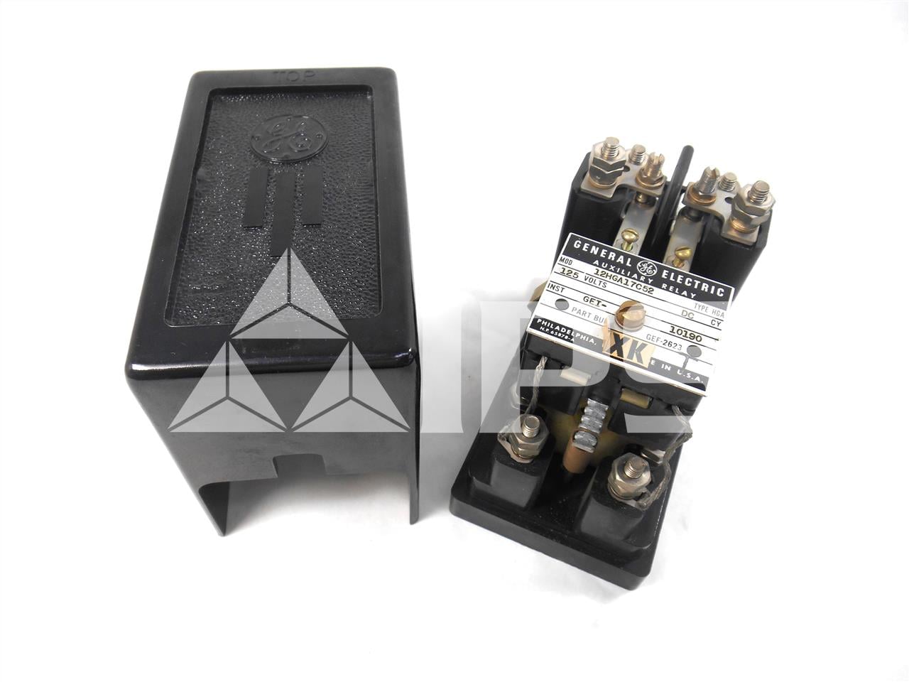 GE 125 Volts DC Hga DC Auxiliary Relay For Ak-50 / Ak-75 / Ak-100 / Magne-blast - Image 1