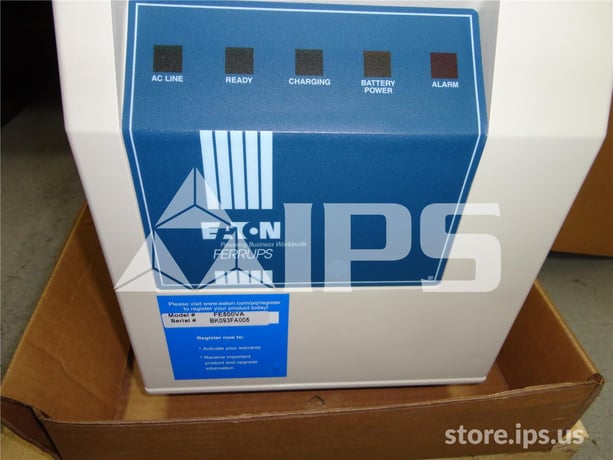 Eaton Uninterruptable Power Supply (ups) New Fe500va, 500va, 120v, 20m 5 - 15p, 4 Output, 5-15r - Image 3