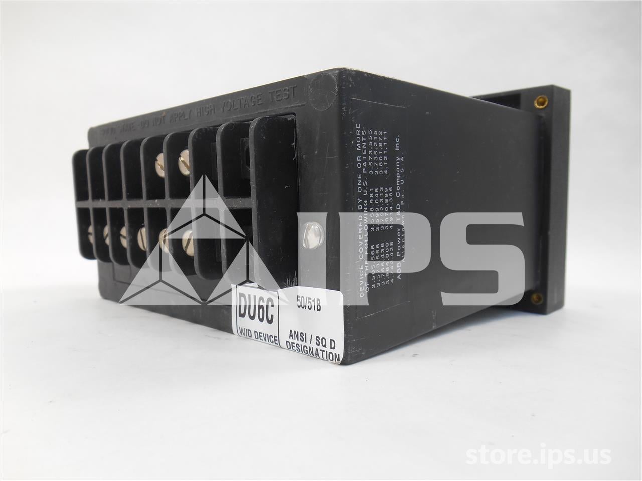 ABB Micro-51 Circuit Shield Over Current Relay 120vac, 1.5-12 Amps Toc, 1-20 Amps Inst - Image 2