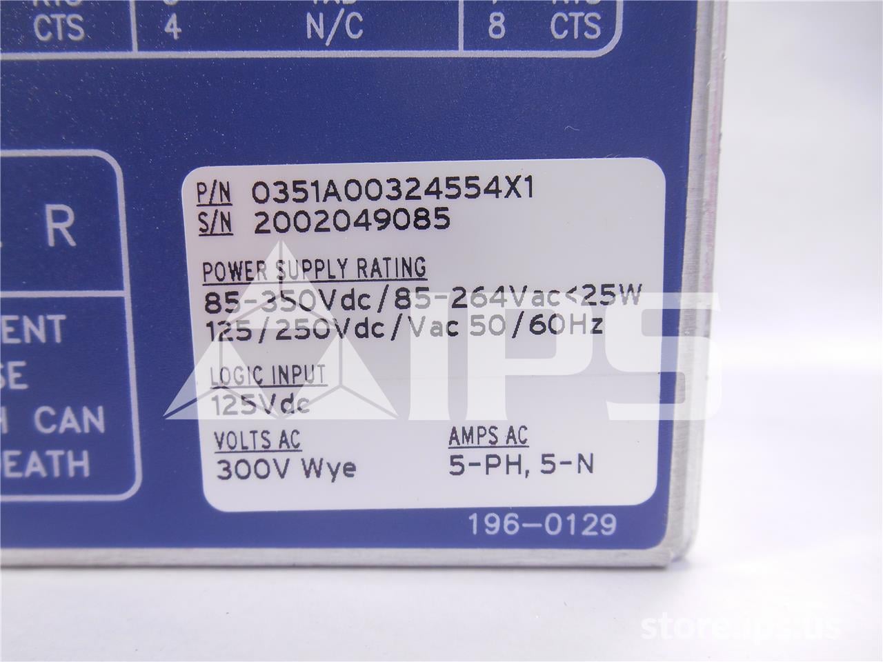 Schweitzer Sel-351a Distribution Protection Relay 125-240vac/dc - Image 3