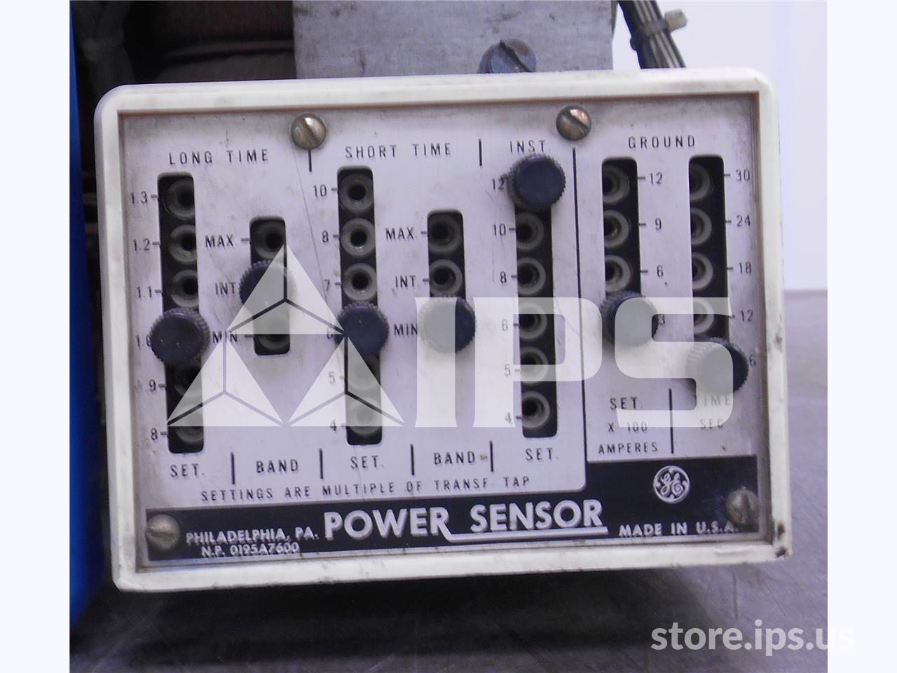 GE Power Sensor Ps-1a Solid State Programmer Lsig Ltp .8-1.3, Stp 4-10, Inst 4-12, Gfp 3-12 X 100, Gfd .06-.30 - Image 1