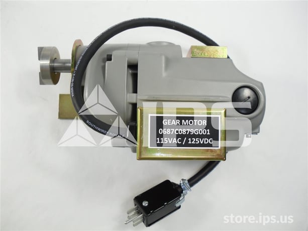 GE 115 Volts AC / 125 Volts DC Elevating Motor New For Magne-blast Switchgear, Non Oem - Image 3