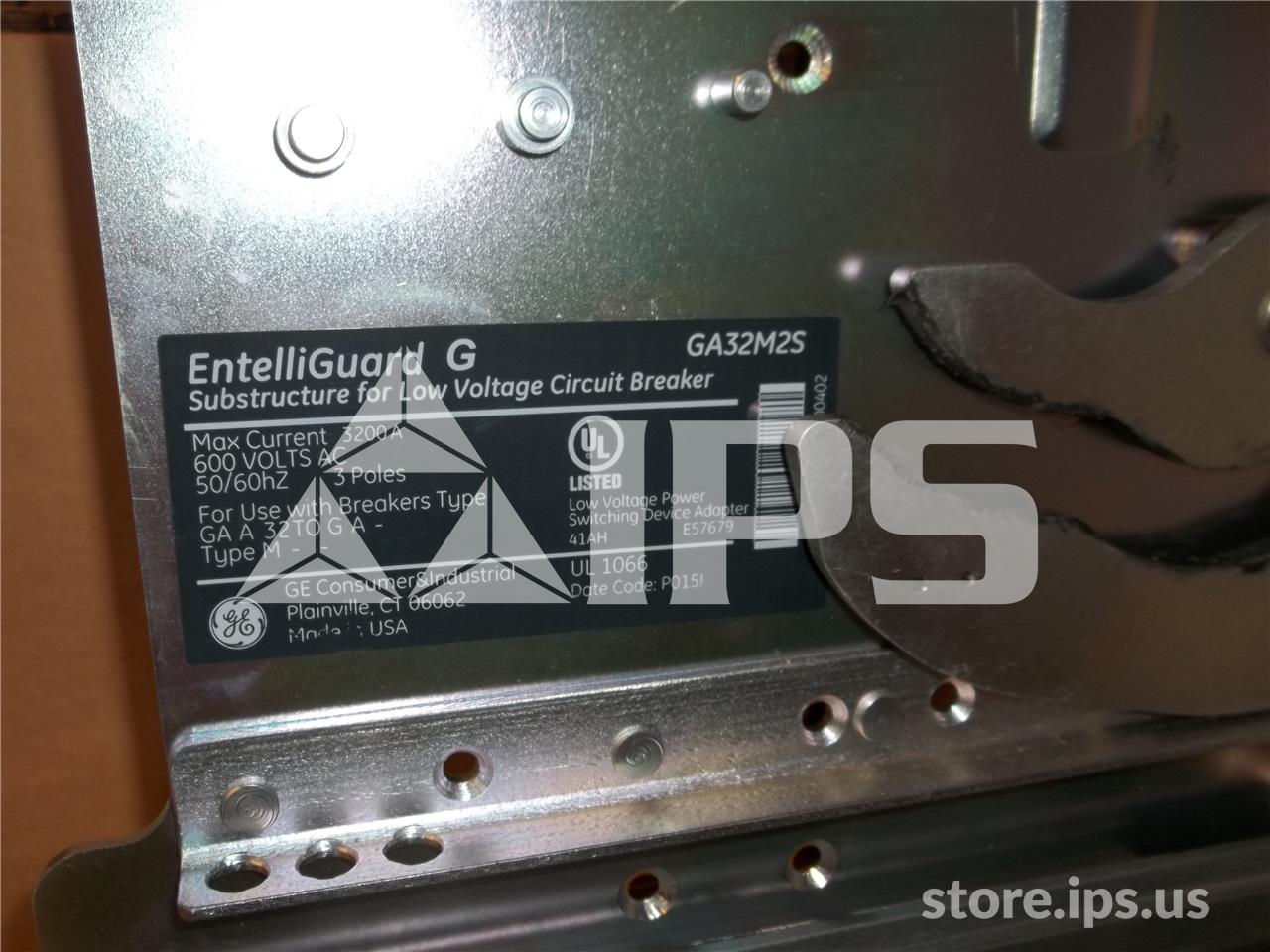 3200 Amps GE Entilliguard G Drawout Substructure For Ga 32, Manually Or Electrically Operated Breaker - Image 2