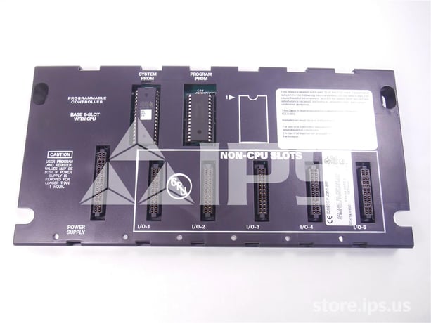 GE Fanuc 5 Slot Central Processing Unit Series 90-30 - Image 1