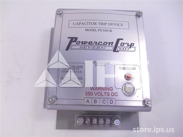 Powercon 120 Volts AC Capacitor Trip Device - Image 1