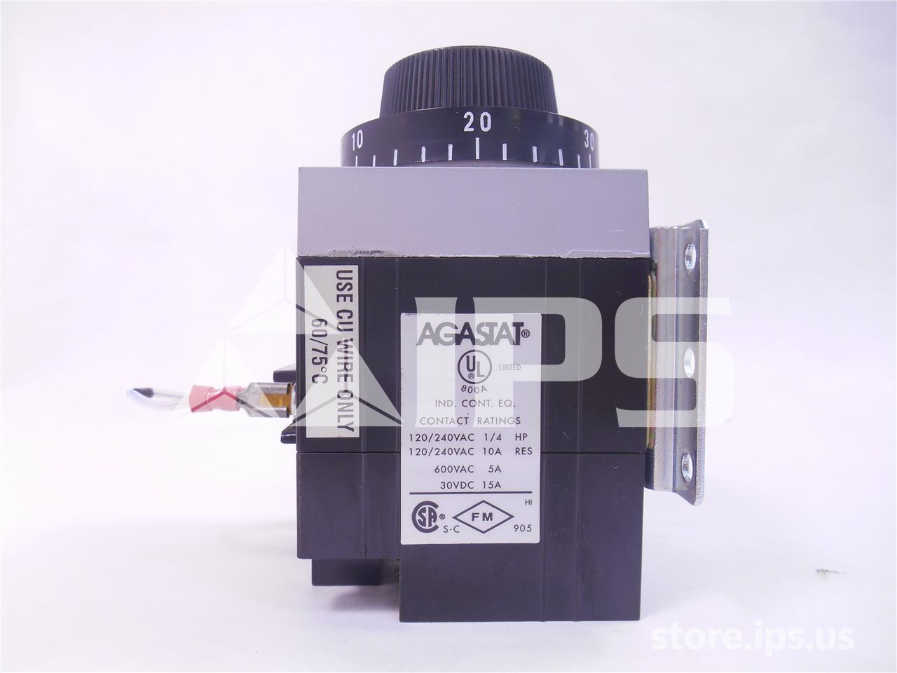 Agastat Timing Relay 125vdc, 5-50 Seconds, On Delay - Image 2