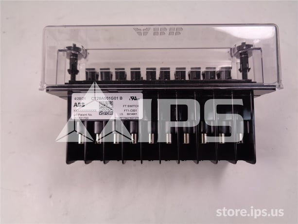 ABB 10 Point Ft-1 Flexitest Switch New 10 Potential, 0 Current, Clear Cover - Image 3