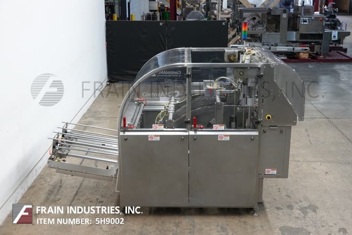 Tray Tuck, Adco #CF1200-30-SS, top load, tuck tray former, 25-120 trays per minute, dual recipicating suction - Image 4