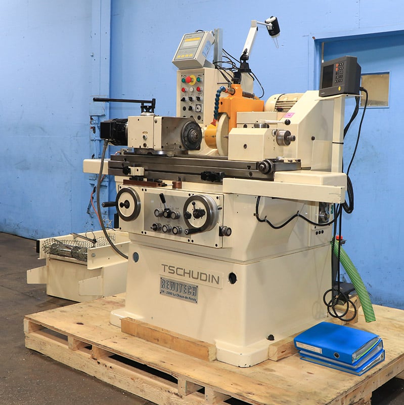 8" x 16" Tschudin #HTG-400, OD grinder, new electronics, digital read out, automatic wheel balancing, rebuilt - Image 2