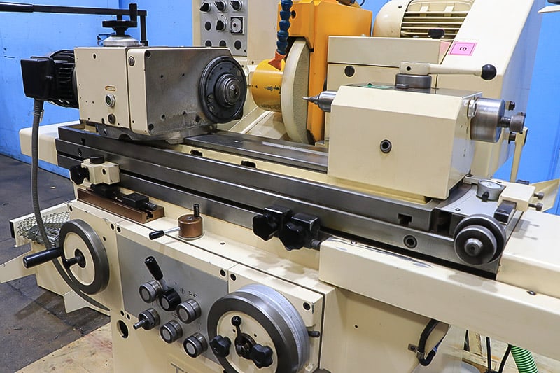 8" x 16" Tschudin #HTG-400, OD grinder, new electronics, digital read out, automatic wheel balancing, rebuilt - Image 4
