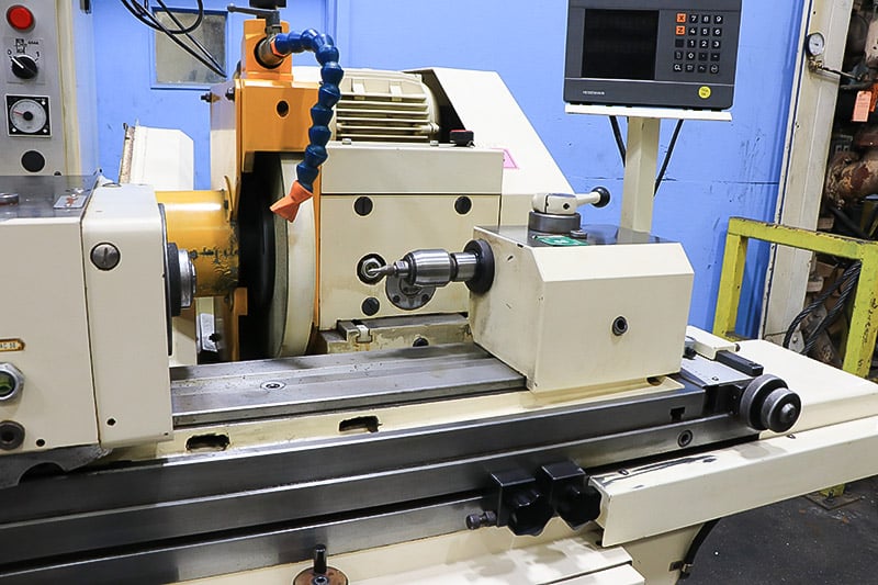 8" x 16" Tschudin #HTG-400, OD grinder, new electronics, digital read out, automatic wheel balancing, rebuilt - Image 5