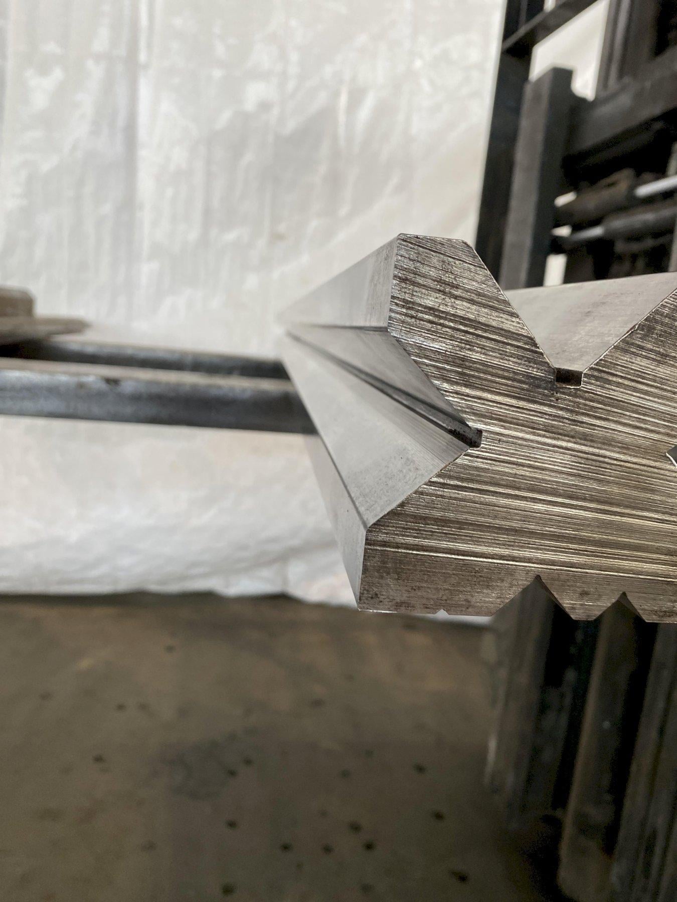 67" L, Press Brake Bottom, 90° Four-way Die. Stock # 0309421 - Image 4