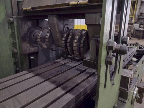 Cincinnati Hypowermatic Horizontal Simplex Production Mill, 22" x 96" table, 30-1200 RPM, Stock # 0416421 - Image 6