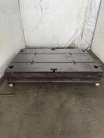 60" x 90" x 14", T-slotted Floor Plate, Stock # 0632121 - Image 2