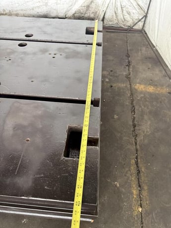 60" x 90" x 14", T-slotted Floor Plate, Stock # 0632121 - Image 7