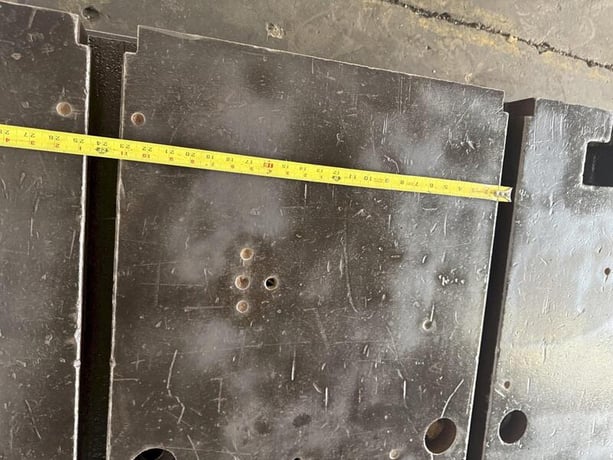 60" x 90" x 14", T-slotted Floor Plate, Stock # 0632121 - Image 9