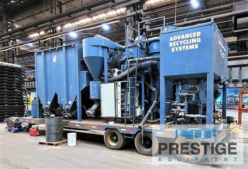 Advanced Recycling Systems #Aries/Vac B2 mobile blasting system, 2-pot system, trailer, dryer, 2005, #31575 - Image 1