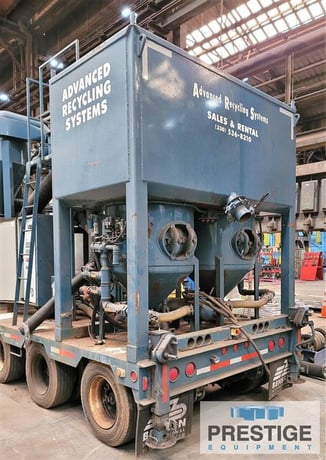Advanced Recycling Systems #Aries/Vac B2 mobile blasting system, 2-pot system, trailer, dryer, 2005, #31575 - Image 3