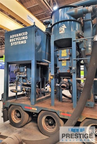 Advanced Recycling Systems #Aries/Vac B2 mobile blasting system, 2-pot system, trailer, dryer, 2005, #31575 - Image 4