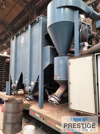 Advanced Recycling Systems #Aries/Vac B2 mobile blasting system, 2-pot system, trailer, dryer, 2005, #31575 - Image 9