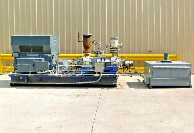 847 GPM, KSB #HGC4/9 (pump), ASZA-S2002 (motor), boiler feed pump, 1500 HP, 4160 V., 2007 - Image 1