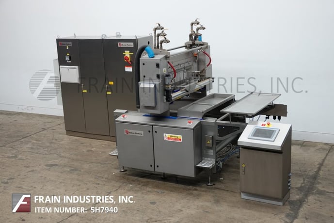 Baker, 36" wide depositor, Stainless Steel contact parts, with 36" wide x 95" long neophreme product conveyor - Image 5