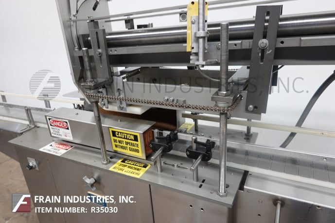Holmatic / Oystar #PH-41SB, automatic, vertical snap, over lid applicator, 20-150 containers per minute - Image 2