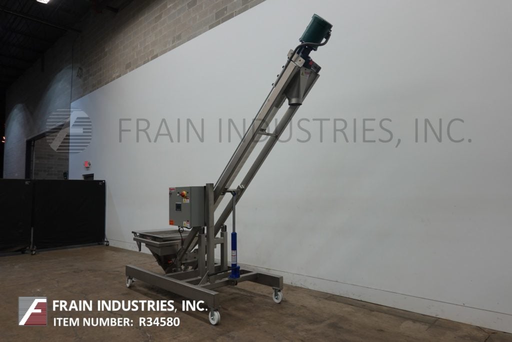 Feeder Auger, Flexicon #1450, capable of transferring up to 140 ft of product per hour, product hopper with - Image 5