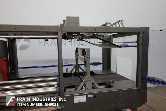 Arpac #45TW-28, in line, shrink bundler and tunnel, rated from 1 to 45 bundles per minute, digital - Image 2
