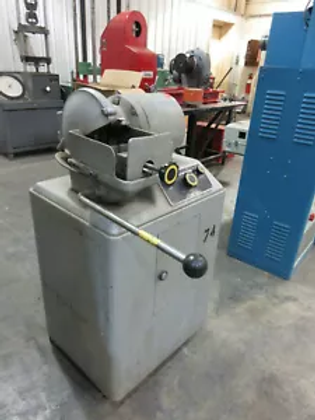 Buehler Specimen #10-1010, 230/460 V., 3-phase, extra holding vise, 5-extra diamond wheels, coolant, S/N - Image 1