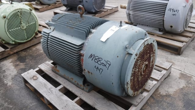 250 HP 3600 RPM General Electric, Frame 447TS, TEFC BB, 2300 Volts - Image 1