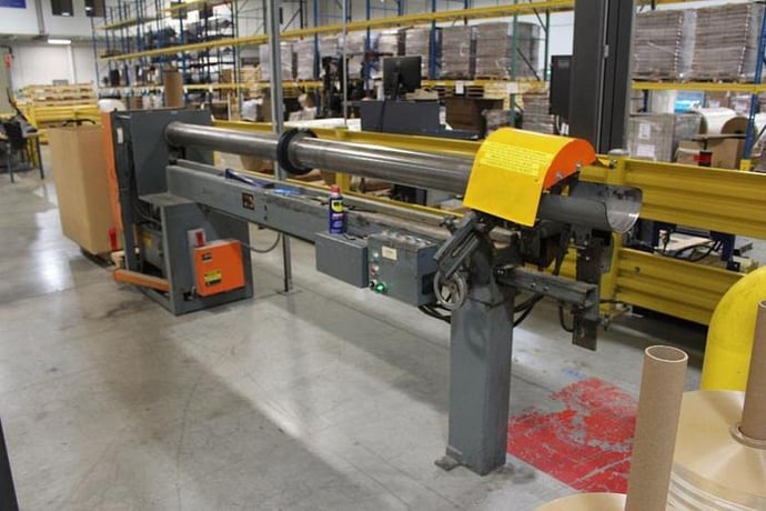 120" Appleton #D21SH1010, automatic tube core cutter, 6" dia core - Image 2