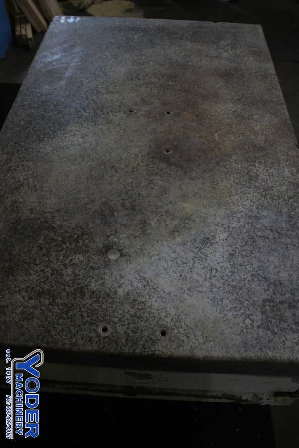 30" x 48" Granite plate, ledges on all 4 sides, on stand, #74280 - Image 6