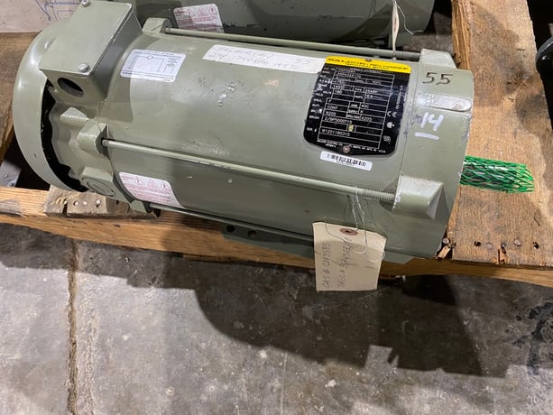 2 HP 1750 RPM Baldor, Frame 145TC 180 Volts - Image 1