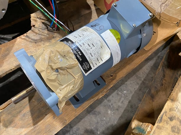1 HP 1800 RPM Worldwide, Frame 56C 180 Volts - Image 1
