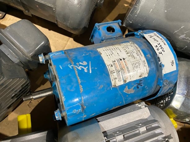 1.5 HP 3450 RPM Franklin, Frame 56J 208-230/460 Volts - Image 1