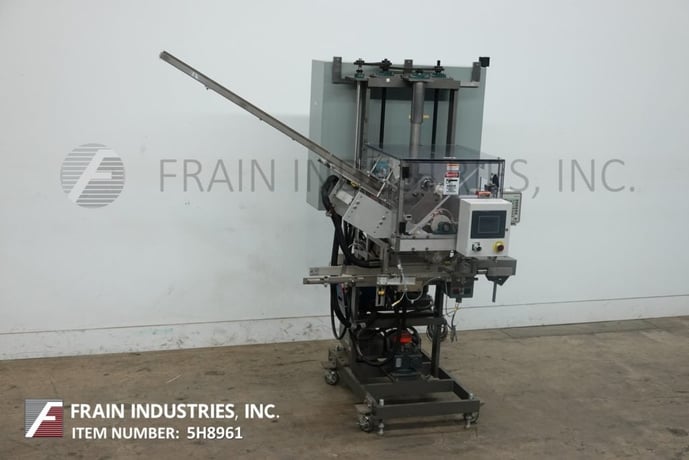 Thiele #T7400A, topsert feeder, rated from 10-400 picks per minute, with 60" long adjustable width coupon - Image 5