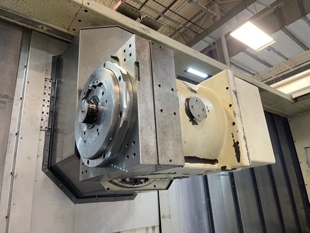 Okuma #Multus-B750W/4000, 41.3" swing, 24" chuck, OSP-P200L, rigid tap, Steady Rest, 2010 - Image 7