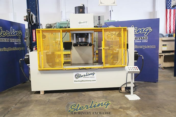 250 Ton, Hellen #YK41-550T, hydraulic horizontal / vertical press, 25.9" stroke, 20" SH, 12" vert ram, 32" - Image 1