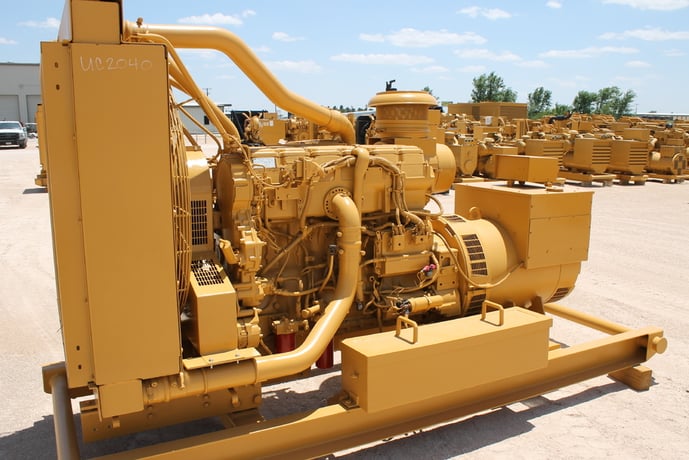 350 KW Caterpillar #C15, diesel generator set, 240/480 Volts, 1800 RPM, 2007, S/N #JRE01199 - Image 4