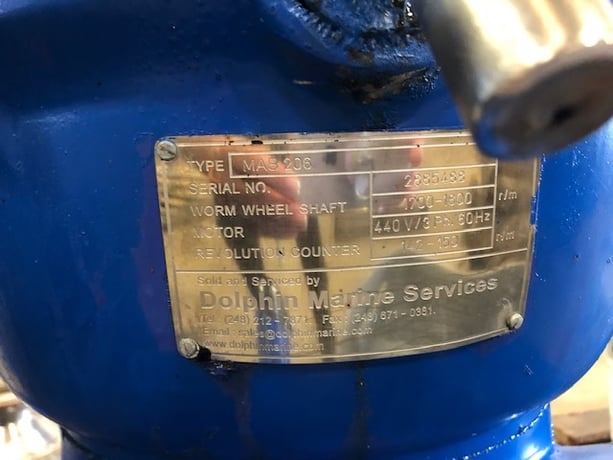 Alfa-Laval #MAB206, disc centrifuge, unitized on portable skid, 10 HP, 10.6 cbm/hr. - Image 2